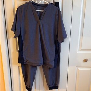 Navy Scrub Set